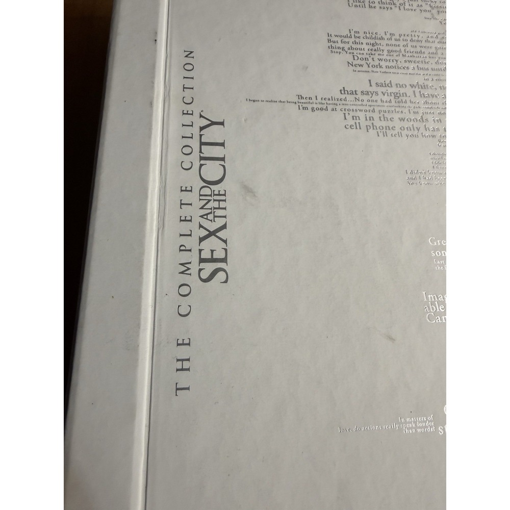 The Complete Collection Sex and the City Hardcover Box Set Carrie Bradshaw - Picture 2 of 16